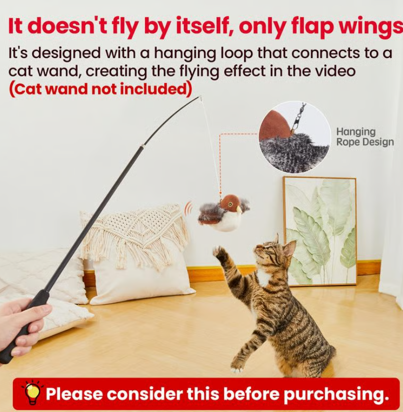 Vogelspielzeug für Katzen